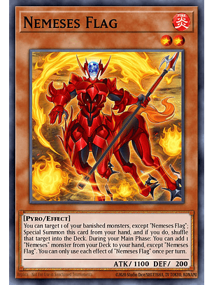 Nemeses Flag - RA03-EN024 - Ultimate Rare 1st Edition