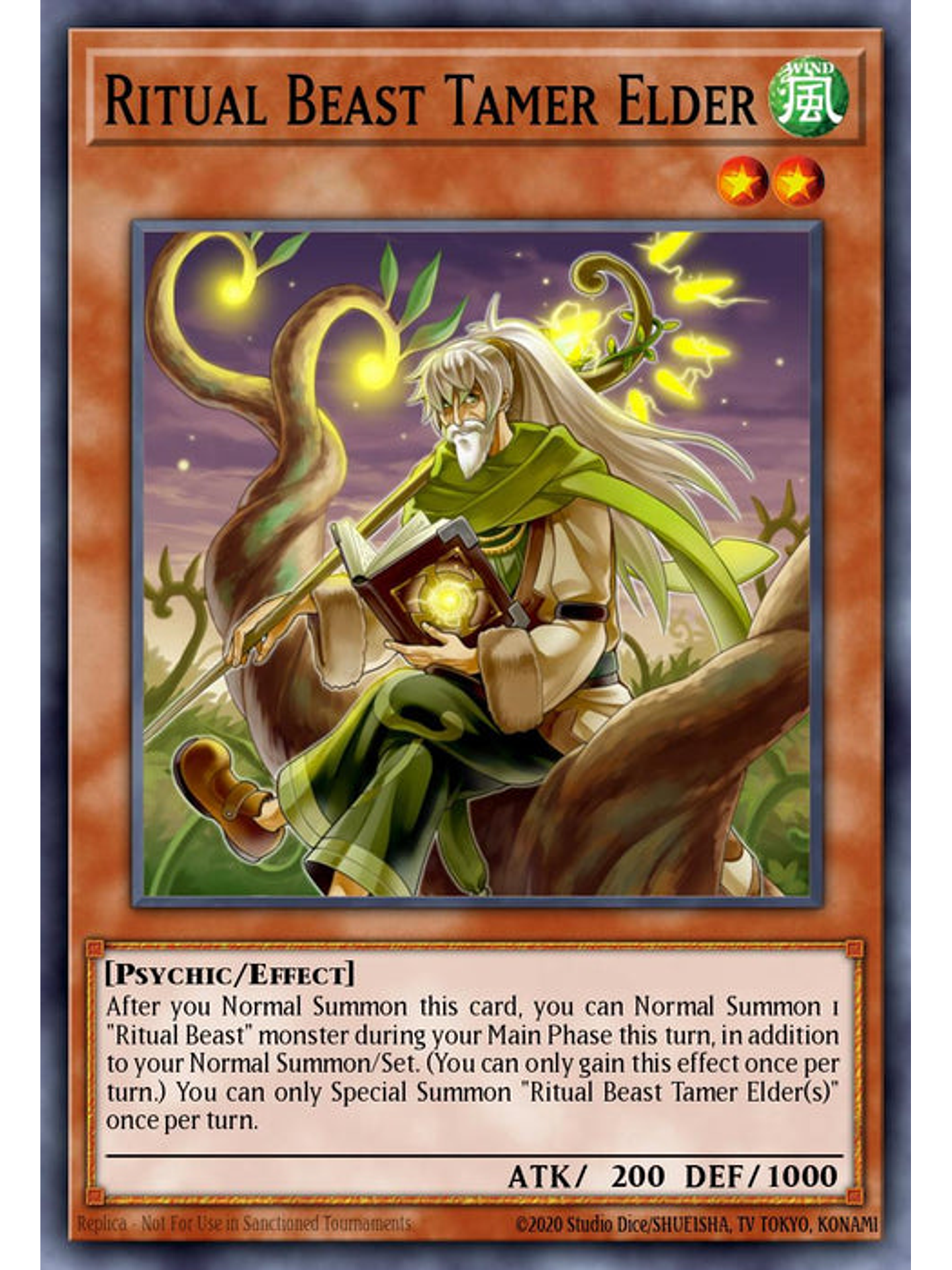 Ritual Beast Tamer Elder - RA03-EN012 - Collector's Rare 1st Edition 1