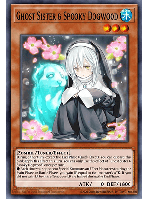 Ghost Sister & Spooky Dogwood - RA03-EN020 - Collector's Rare 1st Edition