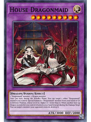 House Dragonmaid (alternate art) - RA03-EN037 - Collector's Rare 1st Edition