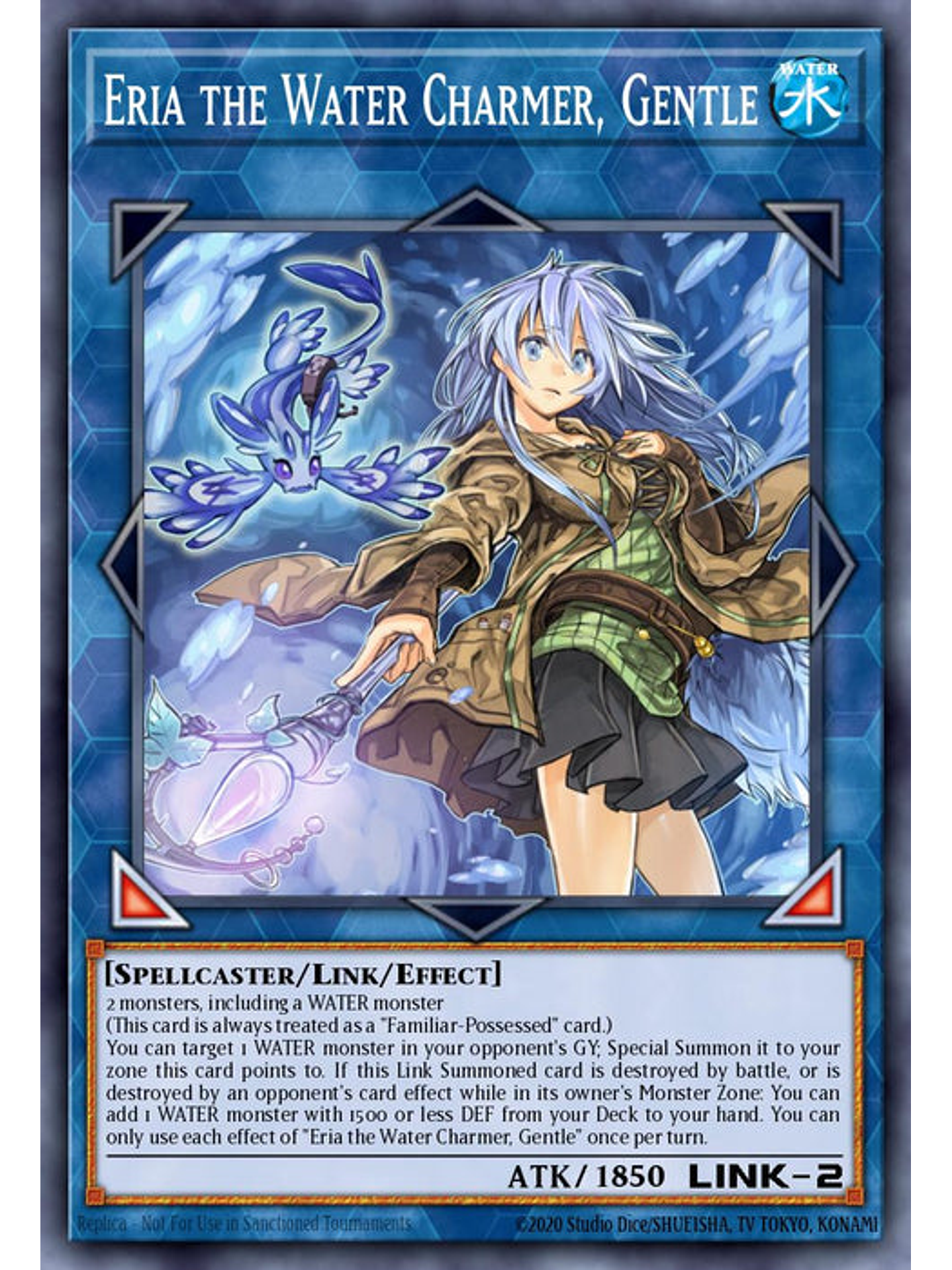 Eria the Water Charmer, Gentle - RA03-EN047 - Collector's Rare 1st Edition 1