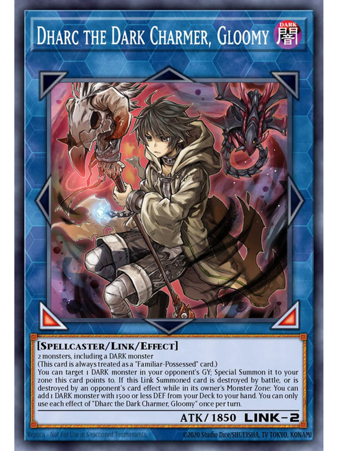 Dharc the Dark Charmer, Gloomy - RA03-EN048 - Collector's Rare 1st Edition 1