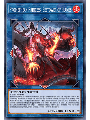 Promethean Princess, Bestower of Flames - RA03-EN050 - Collector's Rare 1st Edition