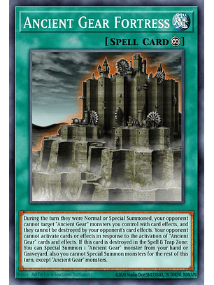 Ancient Gear Fortress - RA03-EN062 - Collector's Rare 1st Edition