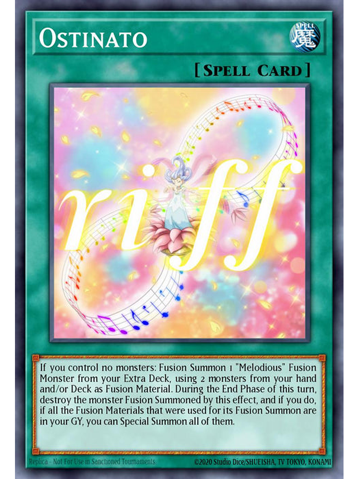 Ostinato - RA03-EN064 - Collector's Rare 1st Edition 1