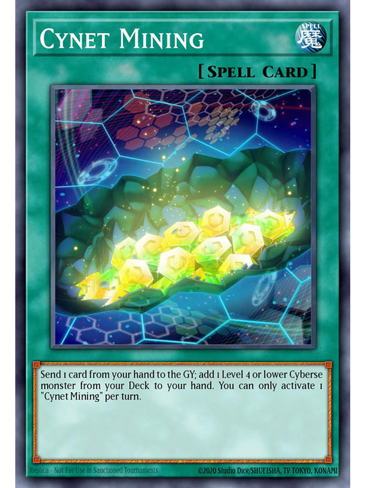 Cynet Mining - RA03-EN067 - Collector's Rare 1st Edition 1