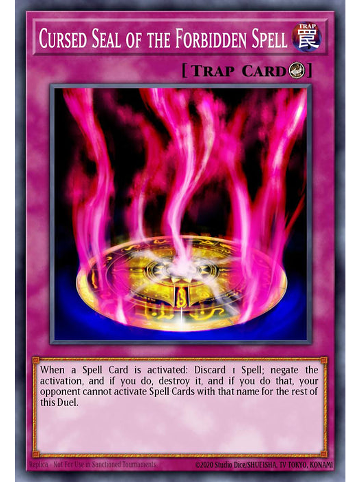 Cursed Seal of the Forbidden Spell - RA03-EN076 - Collector's Rare 1st Edition 1