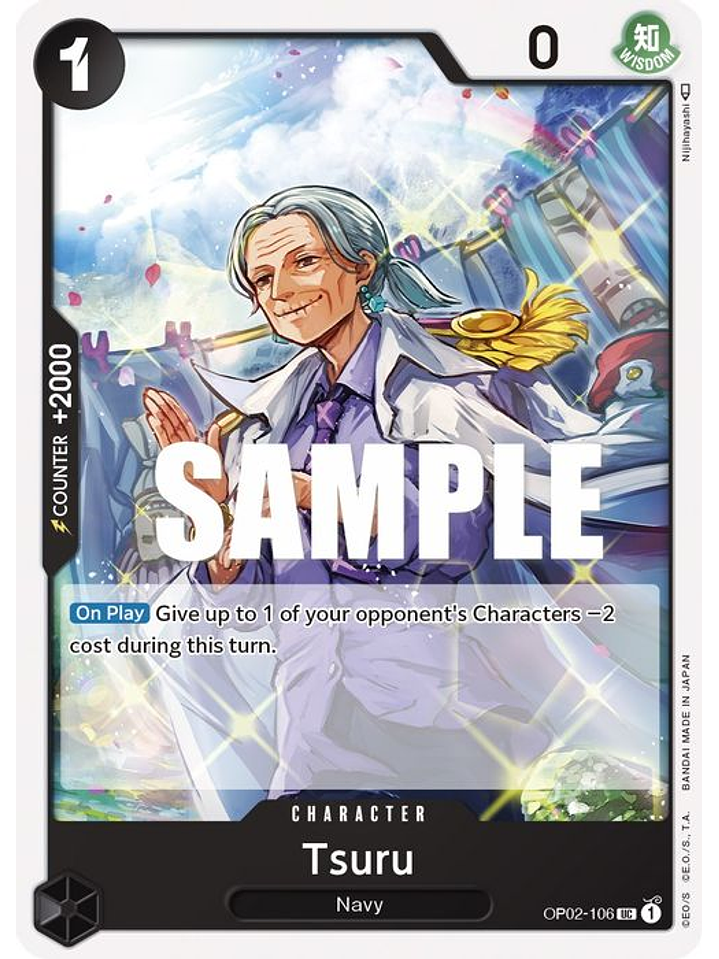 OP02-106 U Tsuru (PRB01) 1