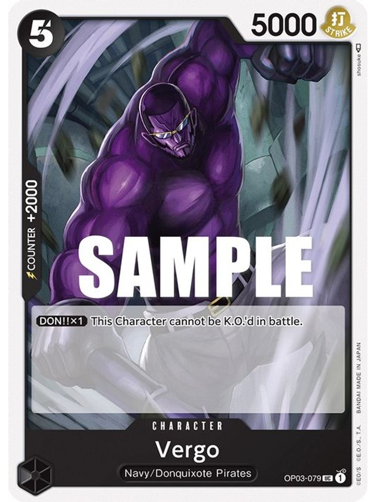 OP03-079 U Vergo (PRB01) 1