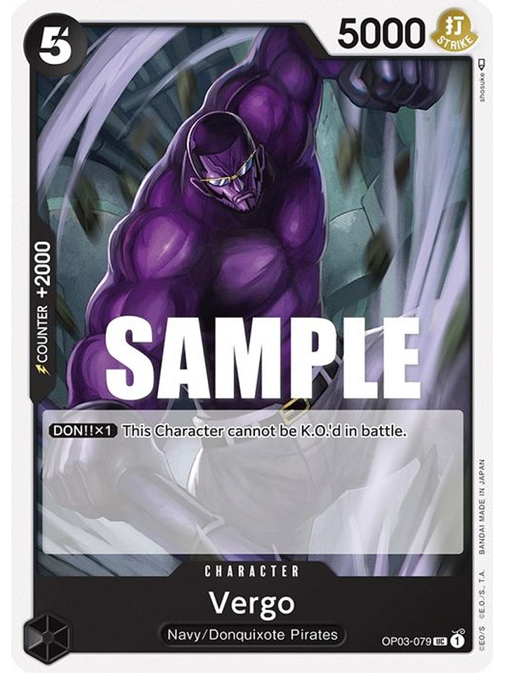 OP03-079 U Vergo (PRB01) 1