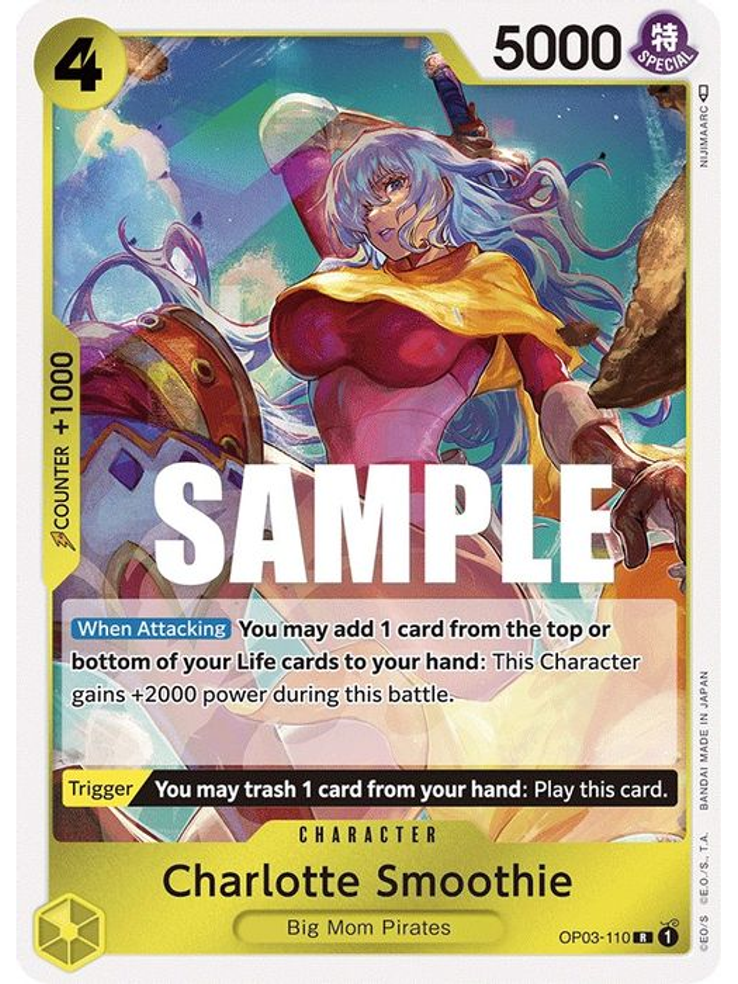 OP03-110 R Charlotte Smoothie (PRB01) 1