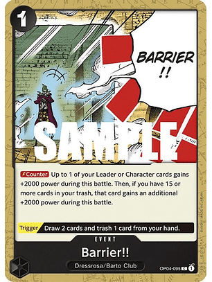 OP04-095 C Barrier!! (PRB01)