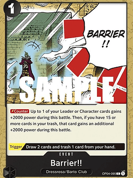 OP04-095 C Barrier!! (PRB01)