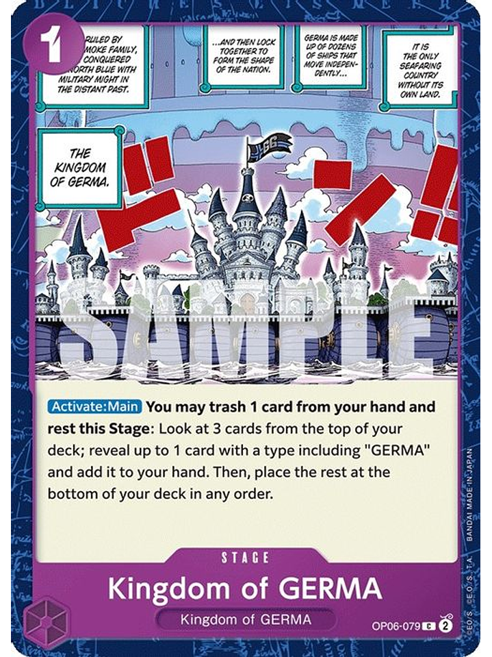 OP06-079 C Kingdom of GERMA (PRB01) 1