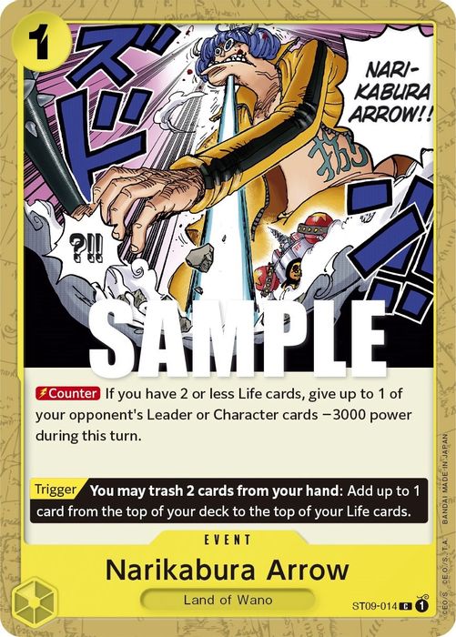 ST09-014 C Narikabura Arrow (PRB01)