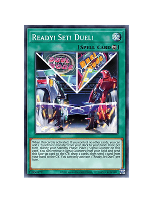 On Your Mark, Get Set, DUEL! - RA03-EN276 - Platinum Secret Rare 1st Edition