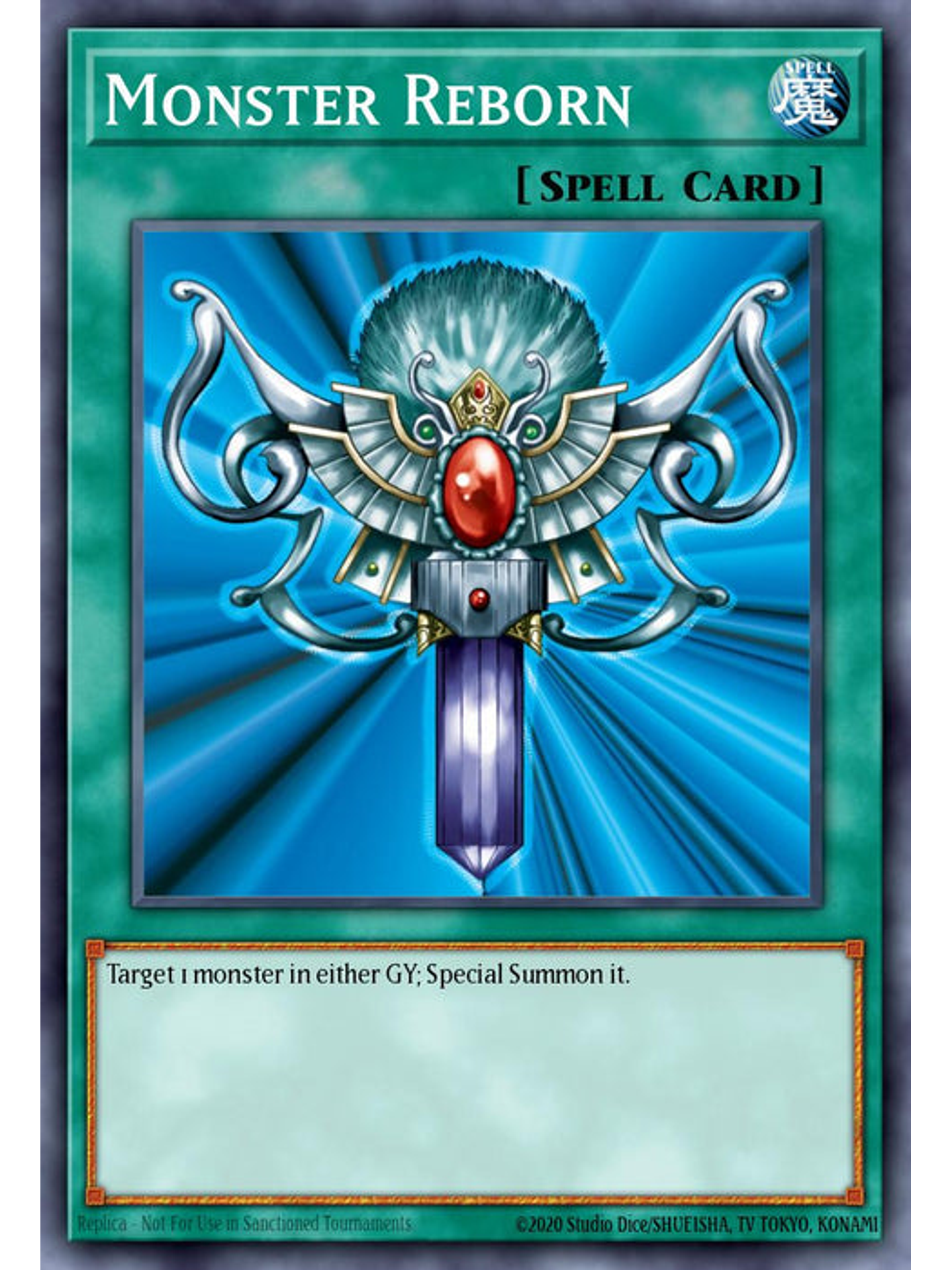 Monster Reborn - RA03-EN052 - Super Rare 1st Edition 1