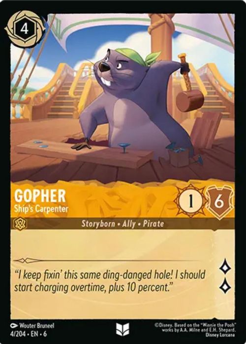 004/204 U Gopher - Ship's Carpenter