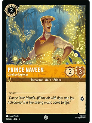 010/204 C Prince Naveen - Carefree Explorer