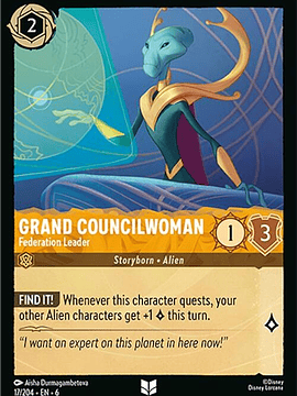 017/204 U Grand Councilwoman - Federation Leader