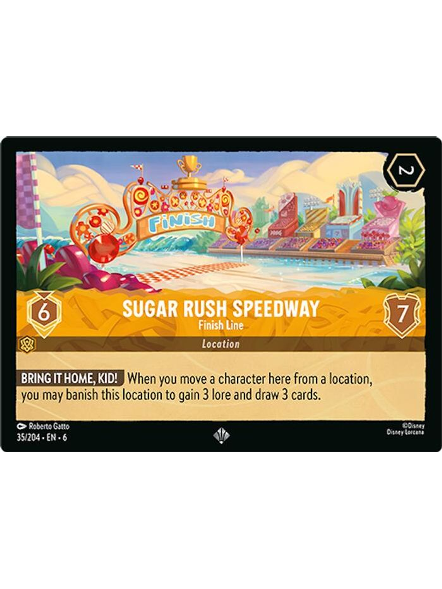035/204 SR Sugar Rush Speedway - Finish Line 1