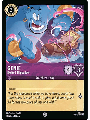 038/204 C Genie - Excited Shipbuilder