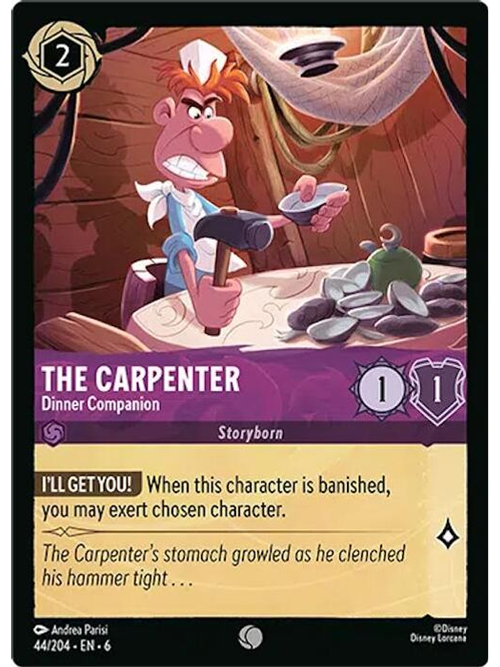 044/204 C The Carpenter - Dinner Companion 1