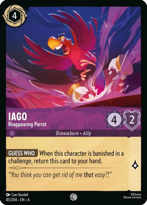 045/204 C Iago - Reappearing Parrot