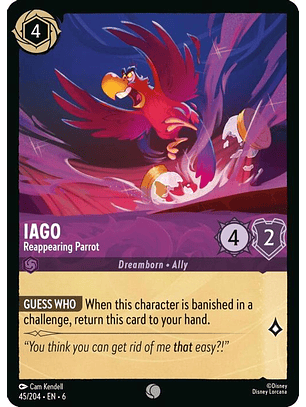 045/204 C Iago - Reappearing Parrot