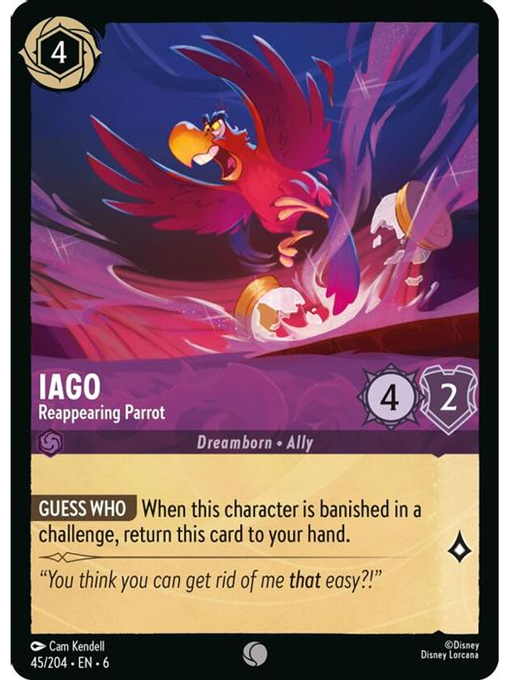 045/204 C Iago - Reappearing Parrot 1