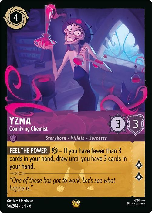 056/204 L Yzma - Conniving Chemist