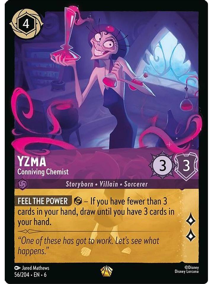 056/204 L Yzma - Conniving Chemist 1