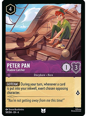 058/204 U Peter Pan - Shadow Catcher