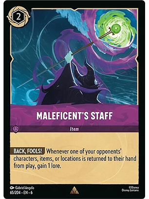 065/204 R Maleficent's Staff