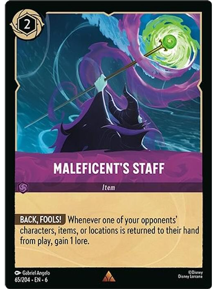 065/204 R Maleficent's Staff 1