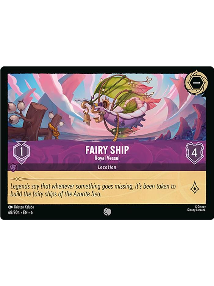 068/204 C Fairy Ship - Royal Vessel 1