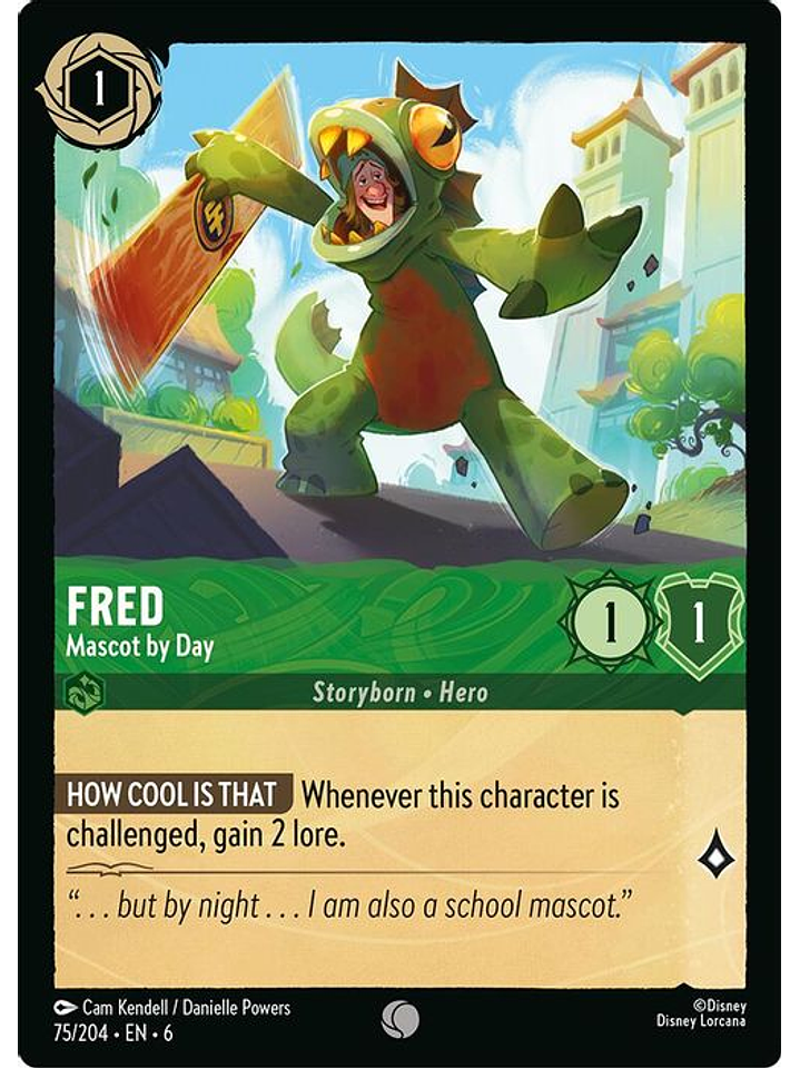 075/204 C Fred - Mascot by Day 1