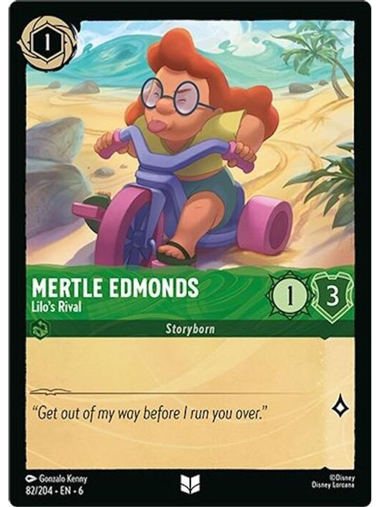082/204 U Mertle Edmonds - Lilo's Rival 1