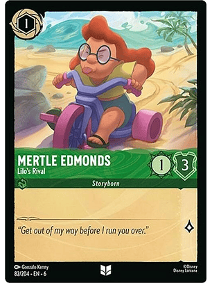 082/204 U Mertle Edmonds - Lilo's Rival