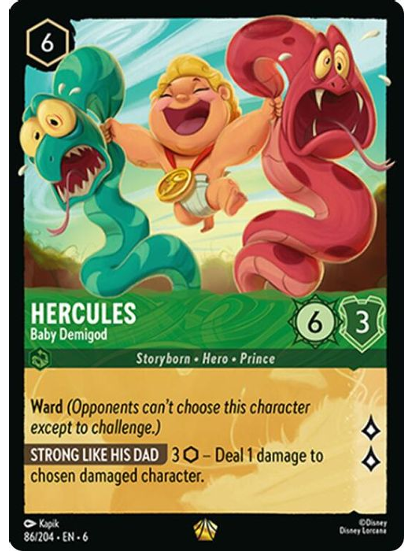 086/204 L Hercules - Baby Demigod 1