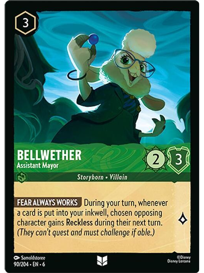 090/204 U Bellwether - Assistant Mayor 1