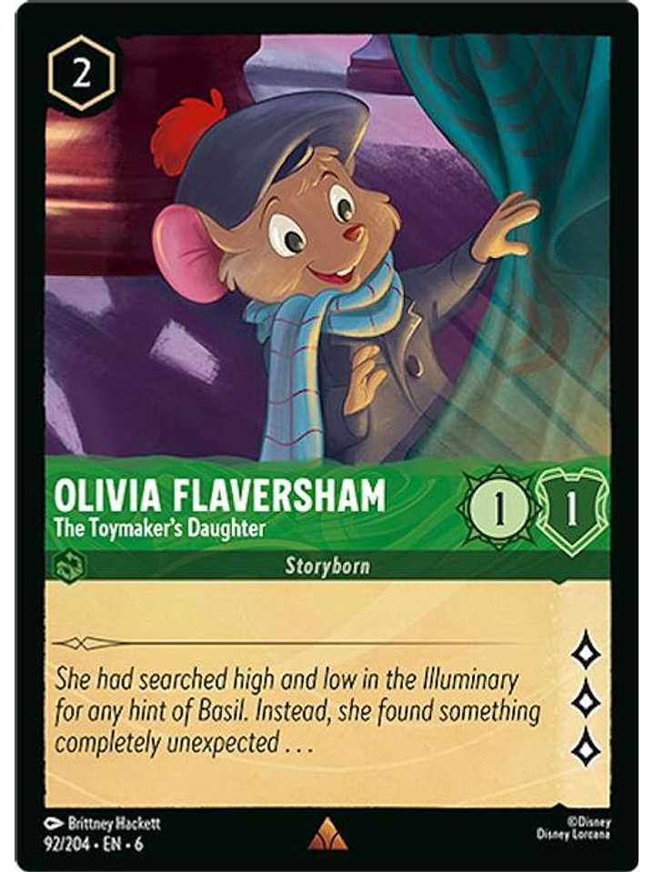 092/204 R Olivia Flaversham - The Toymaker's Daughter 1