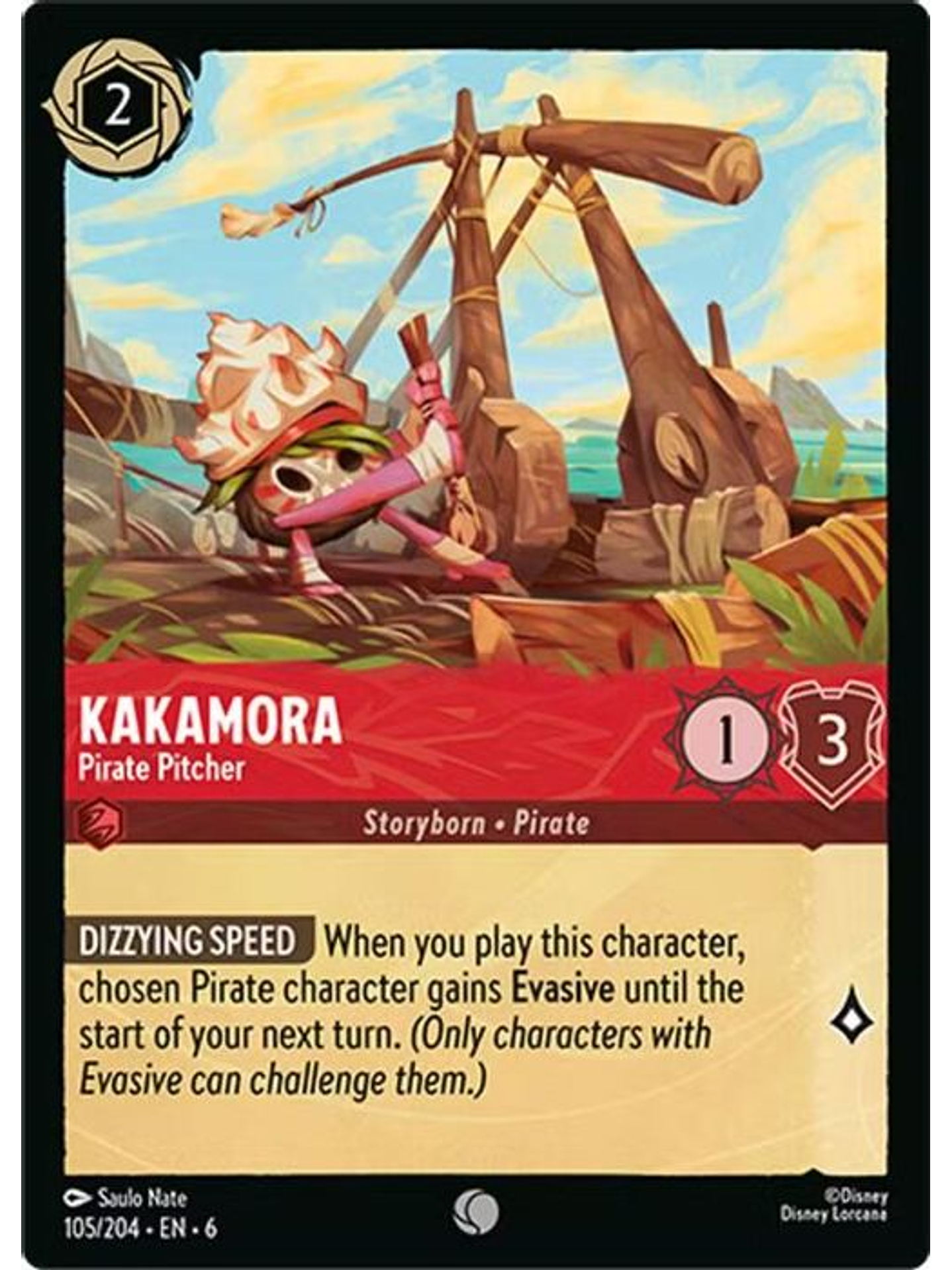 105/204 C Kakamora - Pirate Pitcher 1