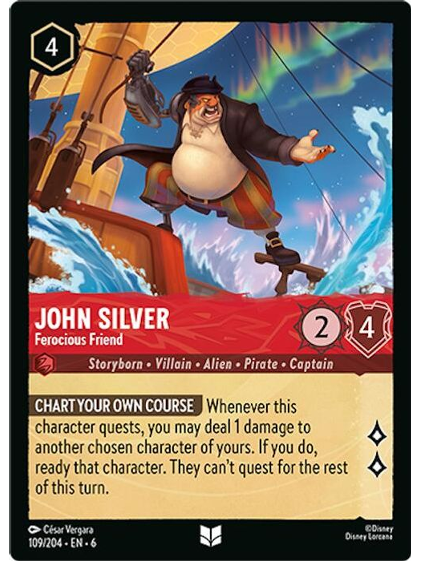 109/204 U John Silver - Ferocious Friend 1