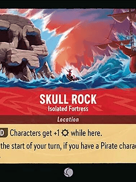 136/204 C Skull Rock - Isolated Fortress