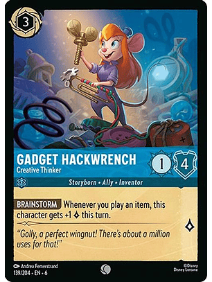 139/204 C Gadget Hackwrench - Creative Thinker