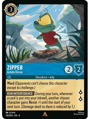 141/204 R Zipper - Astute Decoy