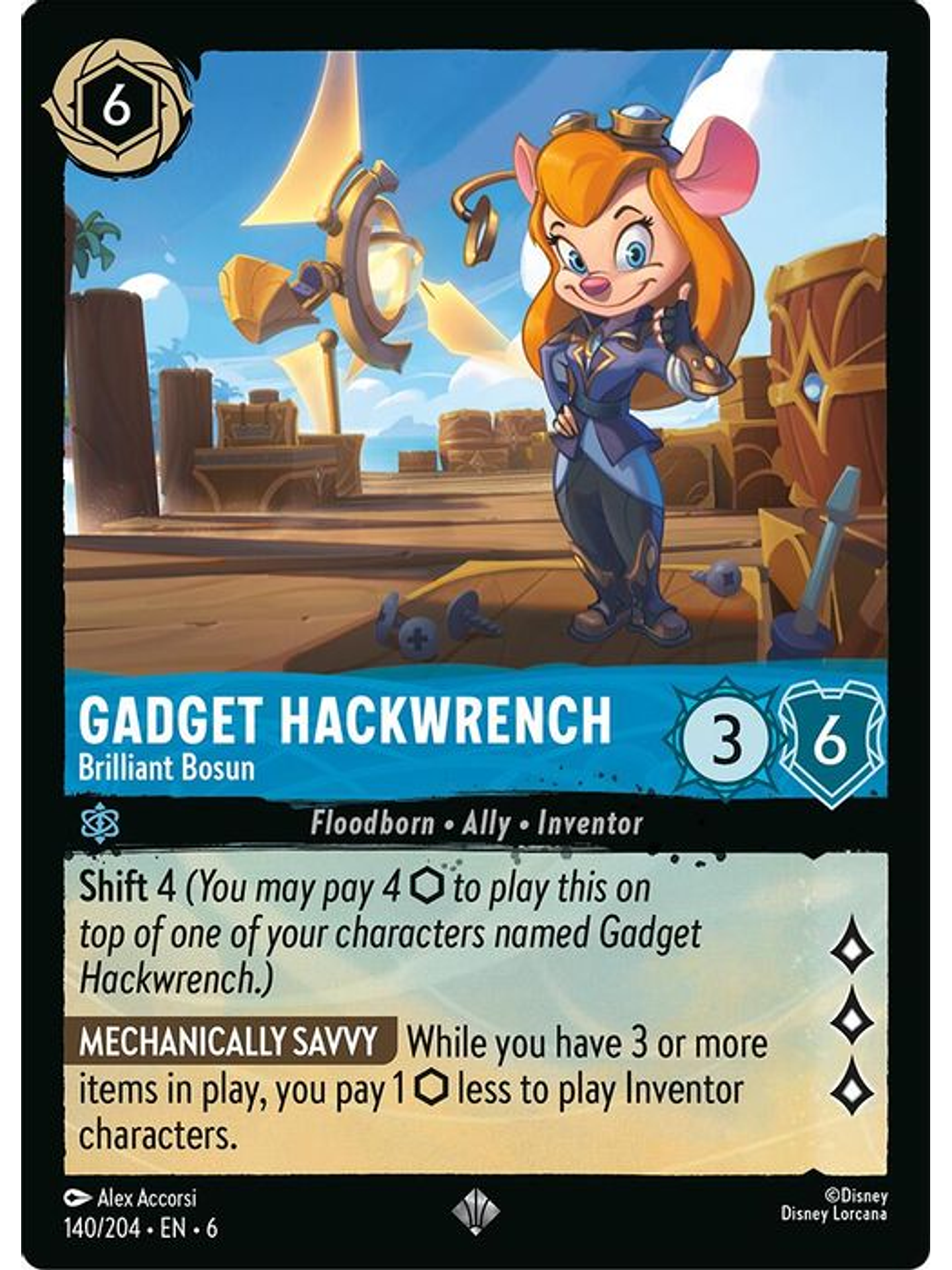 140/204 SR Gadget Hackwrench - Brilliant Bosun 1