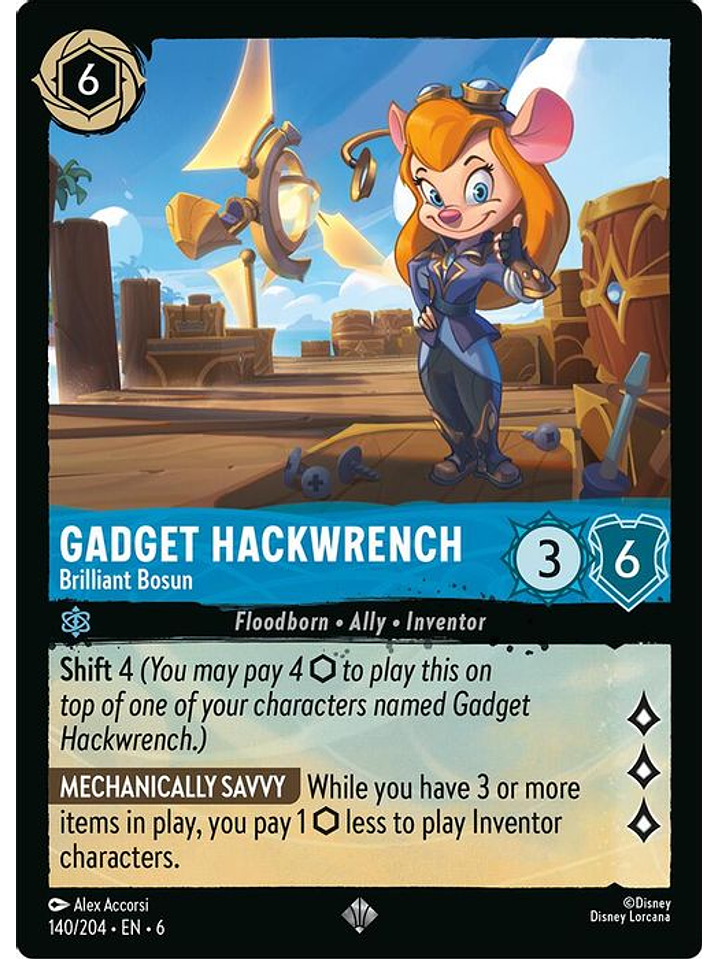140/204 SR Gadget Hackwrench - Brilliant Bosun 1