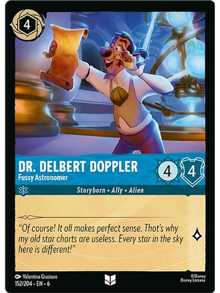 152/204 U Dr. Delbert Doppler - Fussy Astronomer 1